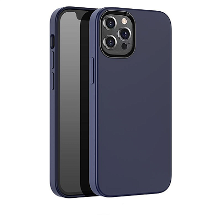 Чехол силиконовый для iPhone 13 Pro Max (6.7), Pure series, HOCO, темно-синий