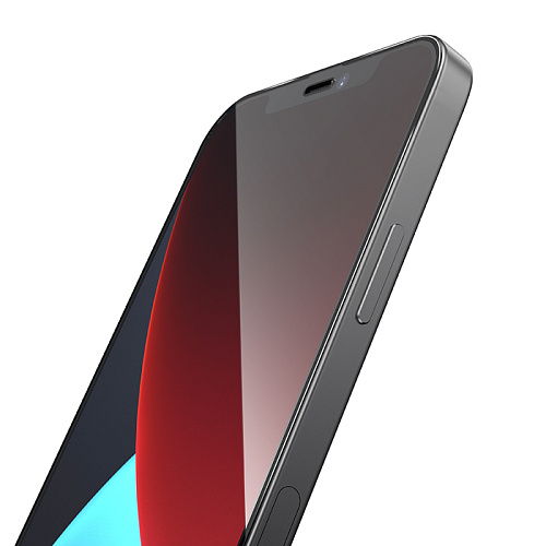 Защитное стекло на iPhone 12 Pro Max (6.7) G12, HOCO, Full screen HD 5D larg, черное