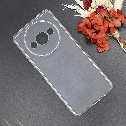 Чехол силиконовый для Xiaomi Redmi A3 (4G) / A3X / Poco C61 (4G), c защитой камеры, X-CASE, прозрачный
