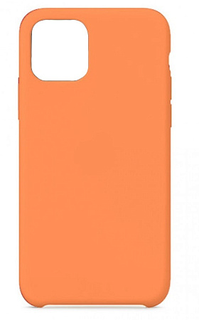 Чехол - накладка для iPhone 12/12 Pro (6.1), Silicon Case, абрикосовый