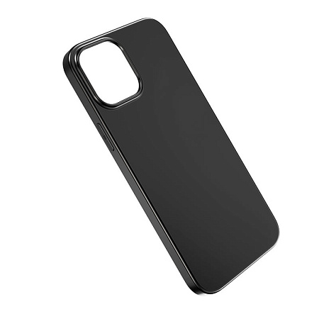Чехол силиконовый для IPhone 12 Pro Max (6.7), Fascination series TPU, черный, Скидка