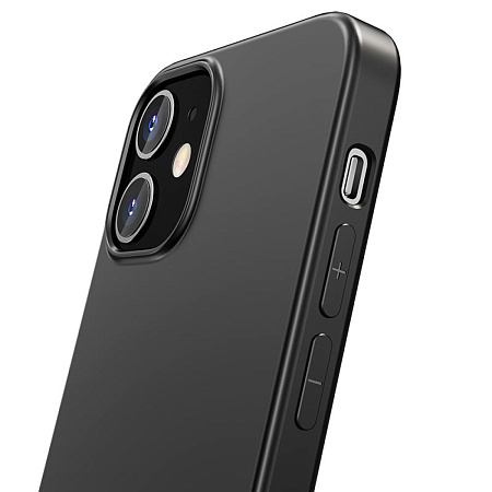Чехол силиконовый для IPhone 12 mini (5.4), Fascination series TPU, черный, Скидка
