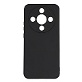 Чехол силиконовый для Honor X9D, с микрофиброй внутри, с защитой камеры, X-CASE, черный