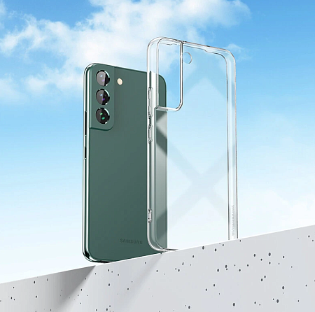 Чехол силиконовый для Samsung Galaxy S22, Light series TPU, HOCO, прозрачный