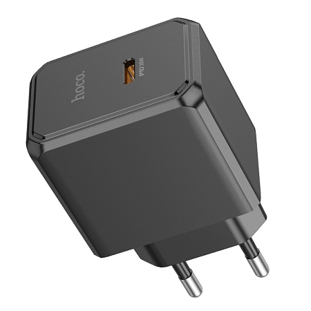 Сетевое зарядное устройство, 1 PD 30W (CS15A), HOCO, черный