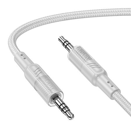 AUX Audio кабель 3,5 мм, UPA27, HOCO, серый