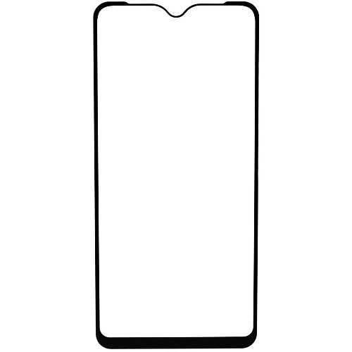 Защитное стекло на Oppo A17/A17K/A57S/A57e, черный, X-CASE