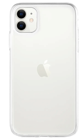 Чехол силиконовый для iPhone 11 (6.1), X-CASE, прозрачный
