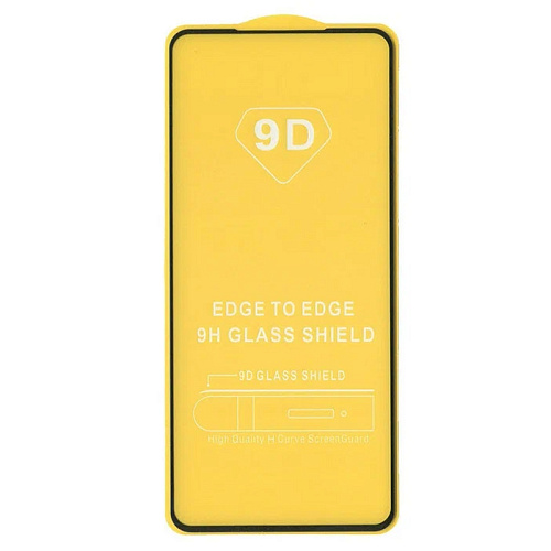 Защитное стекло на Oppo A96 (5G)/Realme 8, 9D, черный, X-CASE