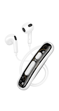 Беспроводные наушники ES77, HOCO, емкость аккумулятора: 110 мАч, белый