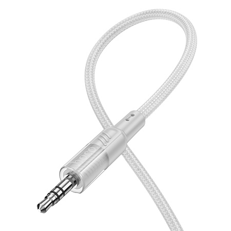 AUX Audio кабель 3,5 мм, UPA27, HOCO, серый