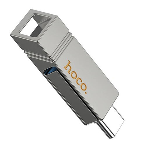 USB Flash Drive 64GB Smart Type-C 3.2 Gen 1 (UD14) 2 в 1 , скорость записи 60-100 МБ/С, скорость чтения 160-200МБ/С