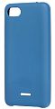 Чехол силиконовый для Xiaomi Redmi 6A, Silicone case, синий