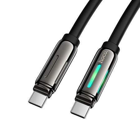 Кабель Type-C на Type-C, HOCO, HOCO, U136, 1.2м, 5A, черный
