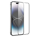 Защитное стекло для iPhone 14 Pro, A12 Plus, HOCO, Nano 3D full screen glass, черное