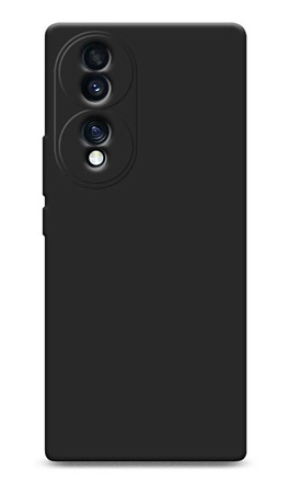 Чехол силиконовый для Honor 70, с защитой камеры, X-CASE, черный