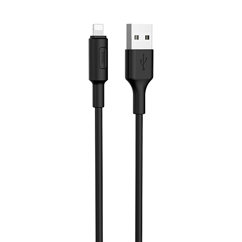 USB дата кабель Lightning, HOCO, X25, черный