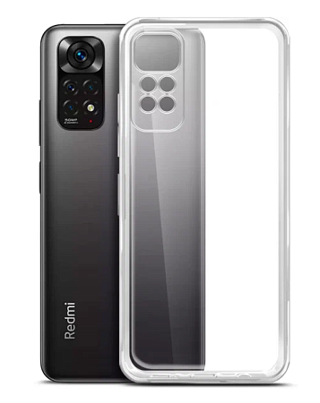 Чехол силиконовый для Xiaomi Redmi Note 11 Global/ Note 11S Global, X-CASE, прозрачный