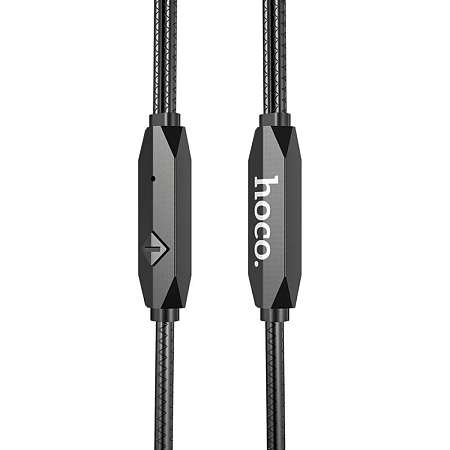 Проводные наушники M79 Cresta universal earphones with microphone, HOCO, черные