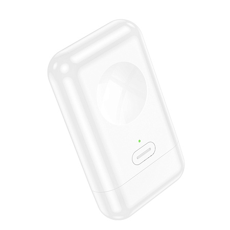 Универсальный Доп. Аккумулятор 1000mAh, J120, HOCO, зарядное устройство для iWatch, белый