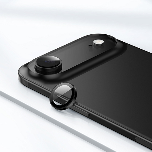 Защитное стекло для iPhone 17 Air, V13, HOCO, на заднюю камеру, черный