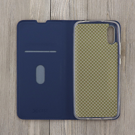 Чехол-книжка для Xiaomi Redmi 9A/Redmi 9i/Redmi 9AT, X-CASE, боковой, синий