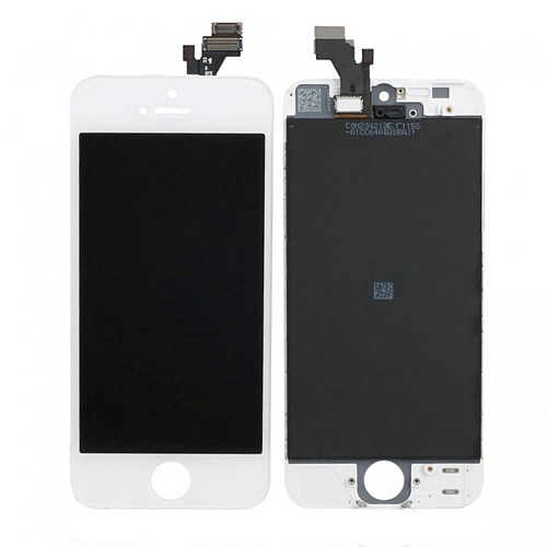 Дисплей iPhone 5 в сборе с тачскрином (белый)