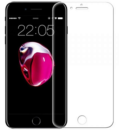 Защитная пленка на Iphone 7 Plus/8 Plus, 2 в 1, силиконовая