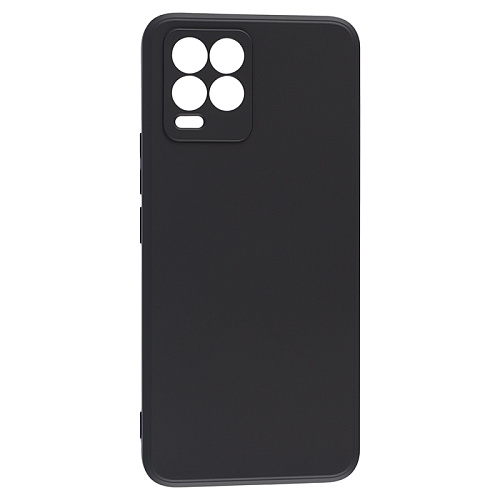 Чехол силиконовый для Realme 8/8 Pro, с защитой камеры, X-CASE,черный