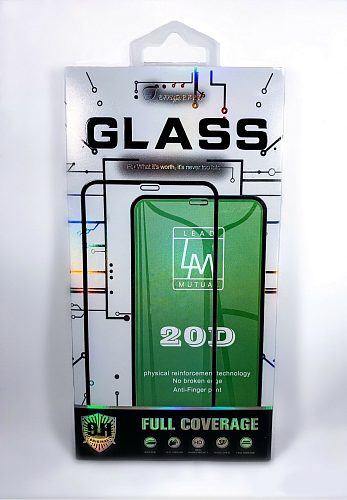 Защитное стекло на OnePlus 10 Pro, полный клей, черный, X-CASE