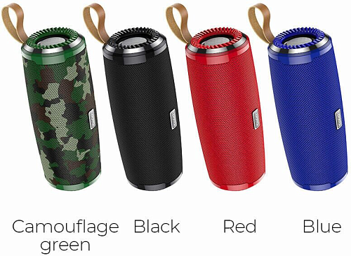 Колонка BS38 Cool freedom sports wireless speaker, HOCO, синяя