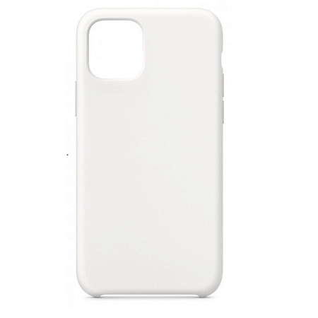Чехол - накладка для iPhone 11 Pro Max, Silicon Case, белый
