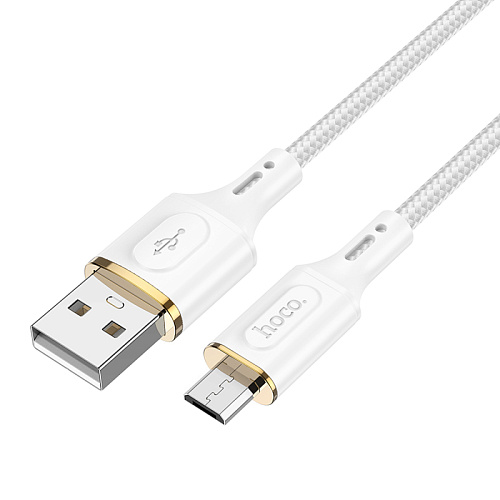 USB Кабель Micro, HOCO, X95, белый