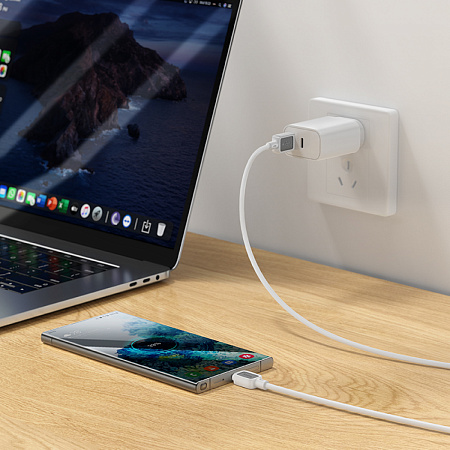 Usb кабель Type-C, HOCO, X108, силиконовый, 1м, белый