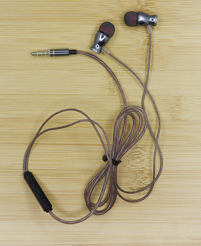 Наушники Mosidun Z6, серый с красным