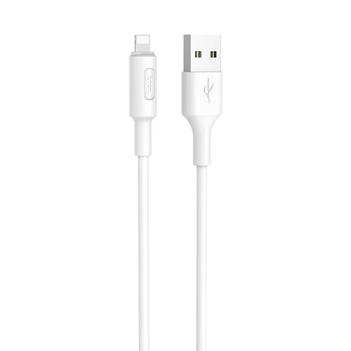 USB дата кабель Lightning, HOCO, X25, белый
