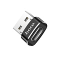 Переходник с USB-A на Type-C, HOCO, UA6
