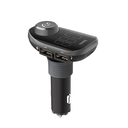 Bluetooth FM модулятор, E45, HOCO, черный