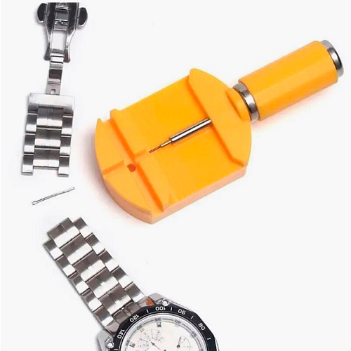 Инструмент для снятия звеньев с браслетов часов, желтый