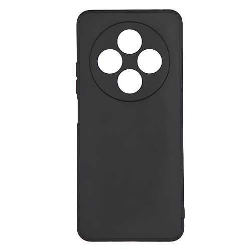 Чехол силиконовый для Xiaomi Redmi 14C (4G)/Redmi 14R (5G)/Poco C75 (4G)/A4/A3 Pro, c защитой камеры, X-CASE, черный