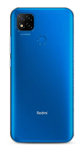 Чехол силиконовый для Xiaomi Redmi 9C, X-CASE, прозрачный