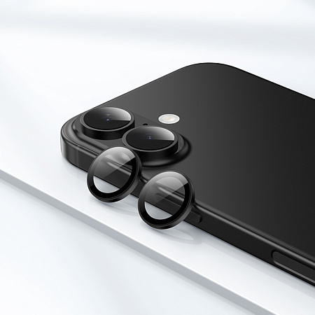 Защитное стекло для iPhone 17, V13, HOCO, на заднюю камеру, черный