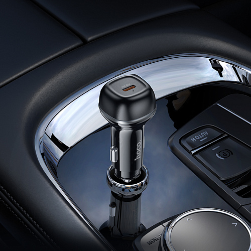 Автомобильное зарядное устройство, 1 PD 30W (Z58), HOCO, черный