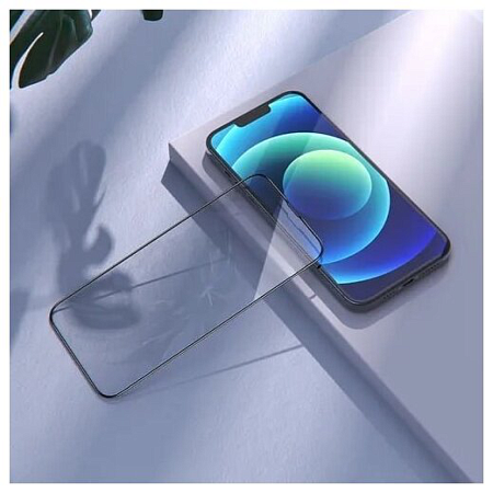 Защитное стекло на iPhone 13 Pro Max (6.7)/14 Plus, G5, HOCO, Full screen silk screen HD, черное