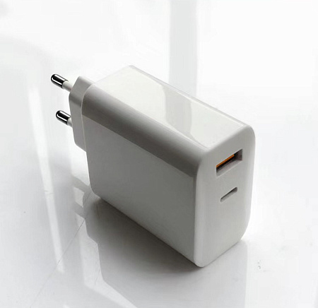 СЗУ, 1 USB 3.0 18W+1 PD 45W, белый
