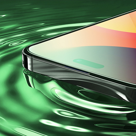 Защитное стекло для iPhone 15 Pro, G14, HOCO, Guardian shield series full-screen HD tempered glass, черное