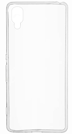 Чехол силиконовый для Sony Xperia L3, прозрачный