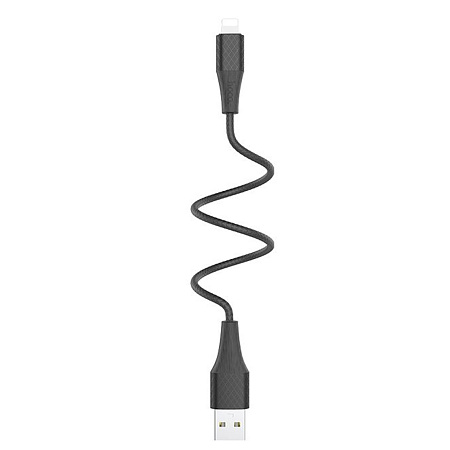 USB дата кабель Lightning, HOCO, X32, черный