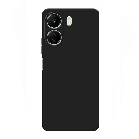 Чехол силиконовый для Xiaomi Redmi 13C (4G)/Redmi 13C (5G)/Poco C65, c защитой камеры, X-CASE, черный