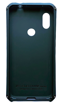 Чехол - накладка для Xiaomi Redmi Note 6 Pro/Note 6, Element Сase, противоударный, черный